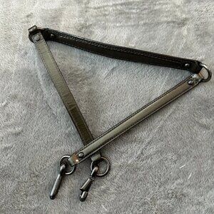 Coach Handbag Purse Replacement Strap Olive Green Patent Shiny